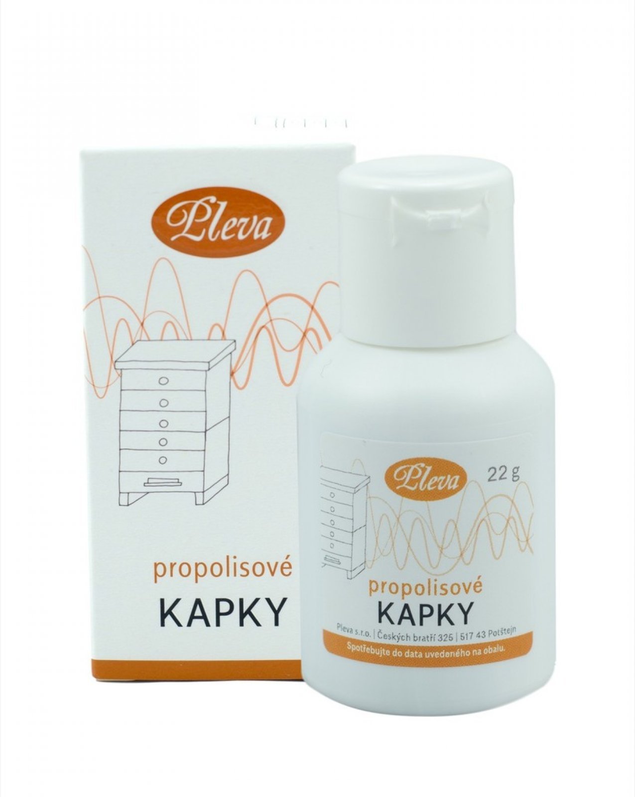 Pleva Propolisové kapky 22g